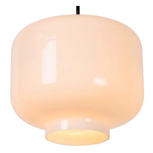Lucide MEDINE - Suspension - Ø 25 cm - 1xE27 - Opalin - détail 1